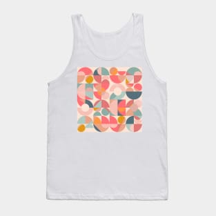 Mid Century Decor Geometry Tank Top